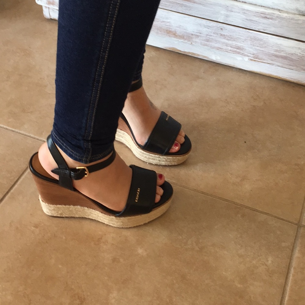 Coach wedges ❤️ - Picture 6 of 7